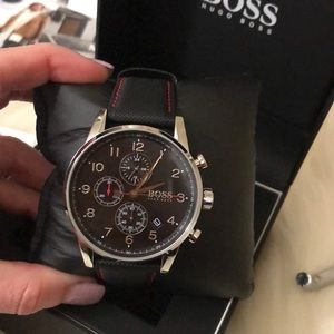 hugo boss mens sports watches